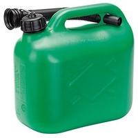 5ltr Green Plastic Fuel Can
