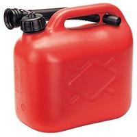 5ltr Red Plastic Fuel Can