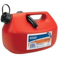 5ltr Red Plastic Fuel Can