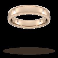 5mm D Shape Standard milgrain ed...