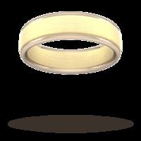 5mm Wedding Ring in 9 Carat Yellow & Rose Gold - Ring Size V