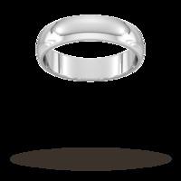 5mm D Shape Standard Wedding Rin...