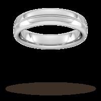 5mm Flat Court Heavy Milgrain Ce...