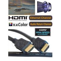 5m White Flat Hdmi Cable High Speed 1080p with Ethernet