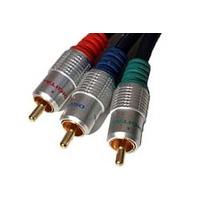 5m component video cable ofc cable gold plated