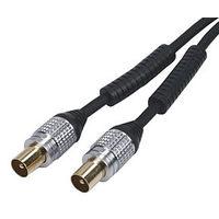 5m 3x phono 3x phono video stereo audio cable