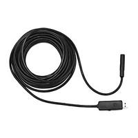 5M USB HD 480P Endoscope Borescope 10mm Lens 4 LED IP67 Waterproof Inspection Camera