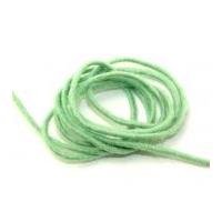 5mm Pure Wool Felt Cord Mint Green