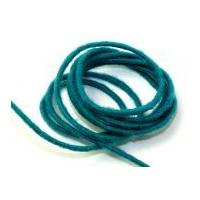 5mm Pure Wool Felt Cord Turquoise