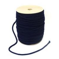 5mm round leisurewear cord navy blue