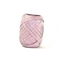 5mm Glitter Curling Ribbon 10m Rose Pink & Silver