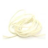 5mm Pure Wool Felt Cord Ivory