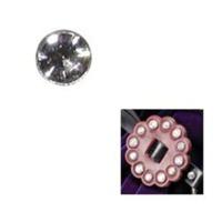 5mm Clear 10 Pack Of Crystal Rivets