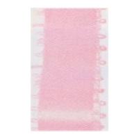 5mm berwick offray feather edge double face satin ribbon light pink