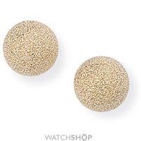 5mm Frosted Ball Stud Earrings