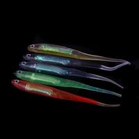 5Pcs 10cm 3g 3D Rainbow Needle Fish Lures Soft Bait Aluminum Foil Embedded Fishing Tackle