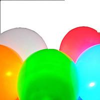 5Pcs Glow In The Dark Sky Lanterns Led Flash Balloons Illuminated Led Balloon Wedding Birthday Decoration Party Baloons