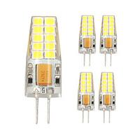 5pcs g4 20led smd2835 acdc12v 7w 1000lm warm whitewhite high quality d ...