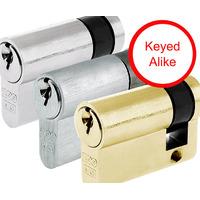 5Pin Euro Single Cylinders Keyed Alike