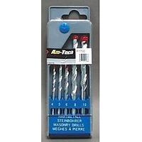 5pc Masonry Drill Bit Set