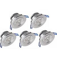 5Pcs Downlights Leds Dimmable 6W 600LM Auminium Led Downlight Celing Light Cool/Warm White