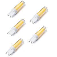 5pcs G9 3W Mini LED G9 Filament Bulb Chandelier Lights Warm/Cold White(AC220-240V)