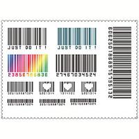 5PCS Fashion Barcode Body Art Waterproof Temporary Tattoos Sexy Tattoo Stickers (Size: 3.74\'\' by 5.71\'\')