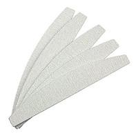 5PCS Gray Arc-shaped Emery Nail Art Files