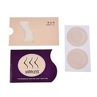 5Pair/Set Sexy Reusable Self Adhesive Silicone Bra Round Nipple Cover Pad Pasties Random Style