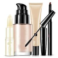 5Pcs/Set Bioaqua Bright Cosmetics Makeup Set Lip Balm Bb Cream Eyebrow Pencil Mascara Cream Makeup Base