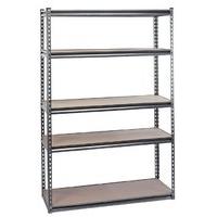 5shelf Metal Unit 122x45x183cm