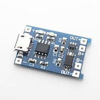 5V 1A Lithium Battery Charging Board - Blue Black