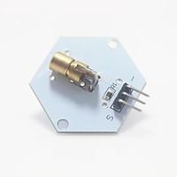 5V 650nm Laser Emit Module for Arduino - White Golden