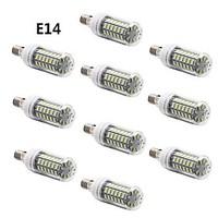 5W E14/G9/E26/E27 LED Corn Lights T 56SMD 5730 500-550 lm Warm / Cool White AC220-240V 10 pcs