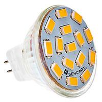 5W G4 LED Spotlight MR11 15 SMD 5730 310-320 lm Warm White DC 12 V