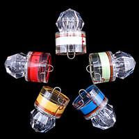 5x led fishing light deep drop underwater diamond shape flashing light ...