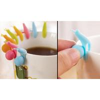 5x Cute Silicone Snail Tea Holde...