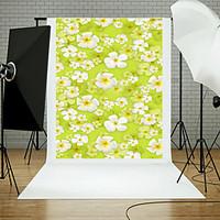 5x7FT Flower Wall Floor Photography Background Studio Props Blue Board Theme New