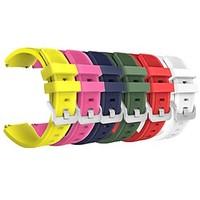 6 PCS For Samsung Gear S3 Frontier/S3 Classic Replacement Bands Strap belt Soft Silicone Watchband Wristband