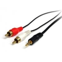 6 ft Stereo Audio Cable - 3.5mm Male to 2x RCA Male