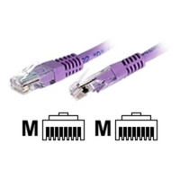 6 FT CAT5E PURPLE MOLDED RJ45 - ...