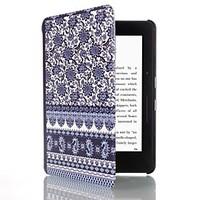 6 Inch Magnetic Buckle Pattern PU Leather Case with Sleep for Amazon kindle voyage (Assorted Colors)