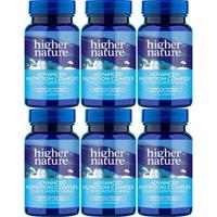 6 pack higher nature pn advanced nutrition complex 90s 6 pack bundle