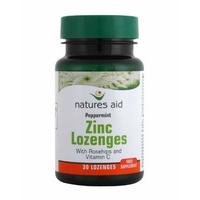 (6 PACK) - Natures Aid - Zinc Lozenges (Peppermint) | 30\'s | 6 PACK BUNDLE