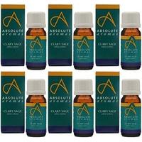 (6 Pack) - A/Aromas Clary Sage Oil | 10ml | 6 Pack - Super Saver - Save Money