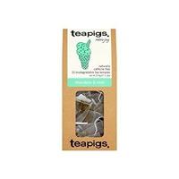 (6 Pack) - Teapigs Chocolate Mint Tea Temples| 15 Bags |6 Pack - Super Saver - Save Money