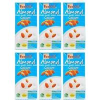 (6 PACK) - Ecomil - Almond Natural Drink + Calcium | 1000ml | 6 PACK BUNDLE
