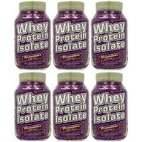 6 pack nutrisport whey protein isolate chocolate 1kg 6 pack super save ...