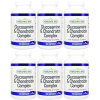 6 pack natures aid promo packs glucosamine chondroitin comp npp1 180s  ...