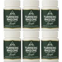 (6 PACK) - Bio Health - Turmeric Rhizome | 60\'s | 6 PACK BUNDLE